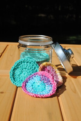 Crochet Reusable Face Scrubbies - image2